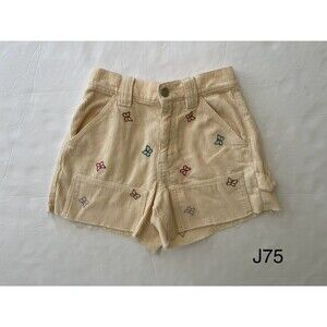 PacSun‎ Butterfly Corduroy Cutoff Workwear Shorts Size 24